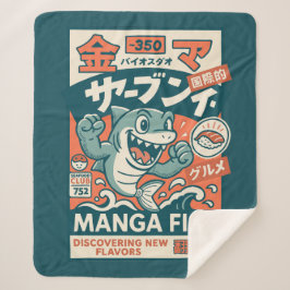 Cobertor Sherpa Peixe Mangá