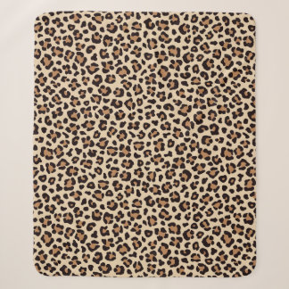 Cobertor Sherpa Pele-Pele-Leopardo Padrão