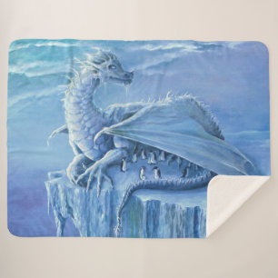 Cobertor Sherpa Penguin Protetor Sherpa Blanket