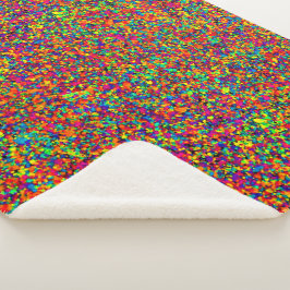 Cobertor Sherpa Pequeno Splatter - Sherpa Blanket