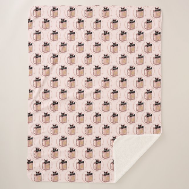 Cobertor Sherpa Perfume (Frente)