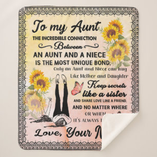 Cobertor Sherpa Personalizado Para Minha Tia Gorda, O Banquete De