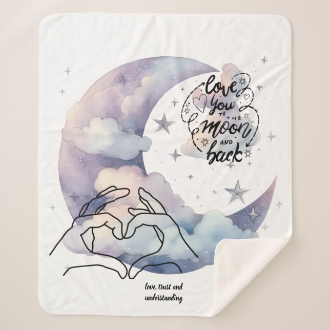 Cobertor Sherpa Personalized Sherpa Blanket (Frente)