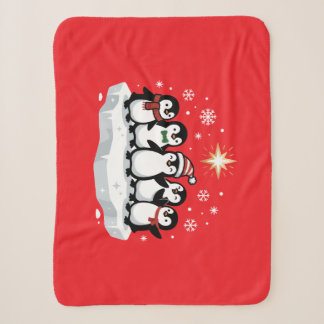 Cobertor Sherpa Pinguins