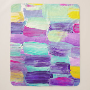 Cobertor Sherpa Pintado com abstrato criativo, wallpap
