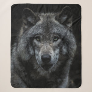 COBERTOR SHERPA PINTURA DE FERRO NEGRO E MARIDO