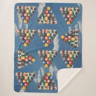 Cobertor Sherpa Piscinas no céu Sherpa Blanket