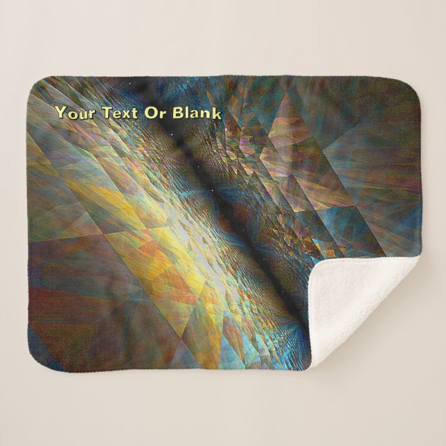 Cobertor Sherpa Planes paralelos (Frente (Horizontal))