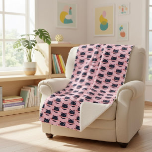 Cobertor Sherpa Planeta Cat Sherpa Blanket