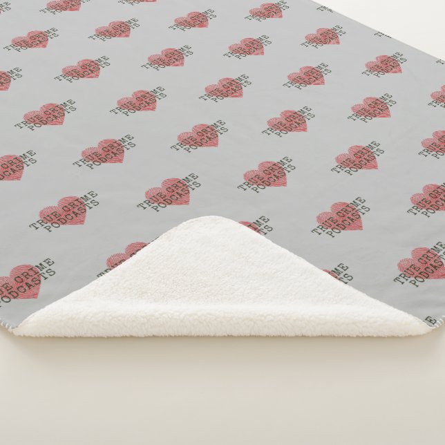 Cobertor Sherpa Podcast do Crime Verdadeiro (3/4)