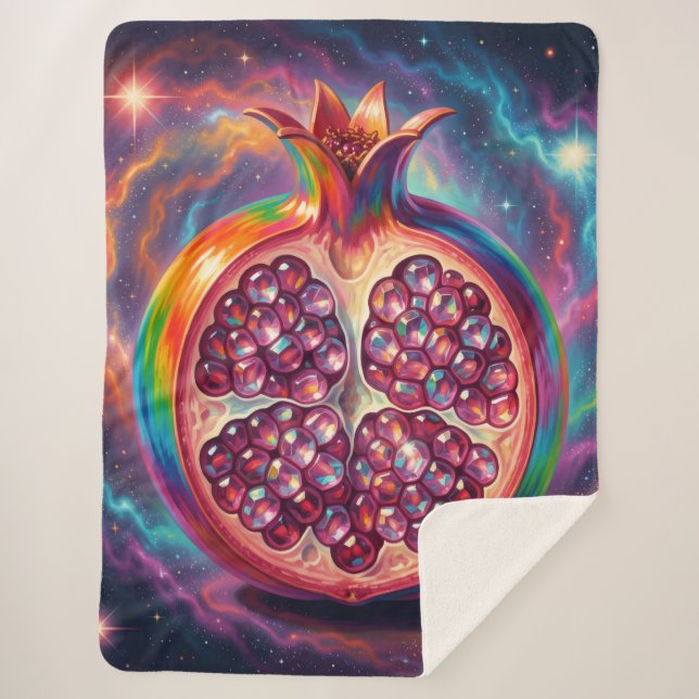 Cobertor Sherpa Pomegranate´1 (Frente)