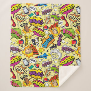 Cobertor Sherpa Pop Art