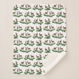 Cobertor Sherpa Prado do Bambi (escolha a cor)