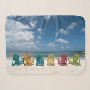 Cobertor Sherpa Praias Tropicais Palm Beach, Aruba