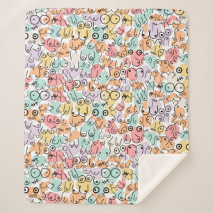 Cobertor Sherpa presente de diversão