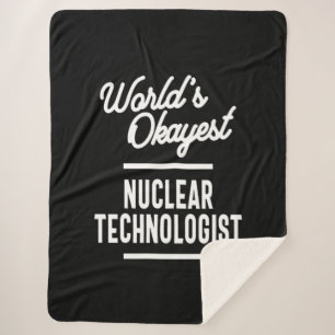 Cobertor Sherpa Presente de Trabalho de Tecnologia Nuclear