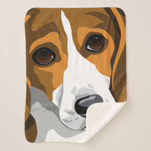 Cobertor Sherpa Presentes para Amantes de Beagle