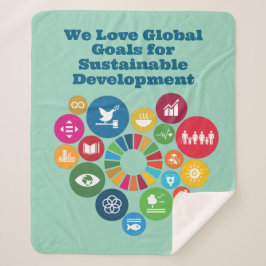 Cobertor Sherpa Presentes personalizados de tendências