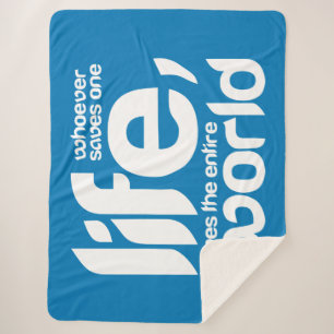 Cobertor Sherpa Quem salva uma vida