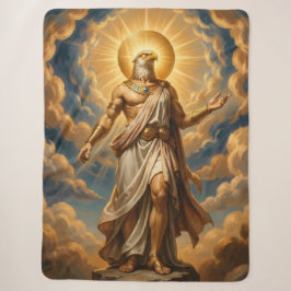 Cobertor Sherpa Ra – Egyptian Sun God