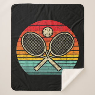 Cobertor Sherpa Racket de Tênis retrovisores cruzado - Pista despo