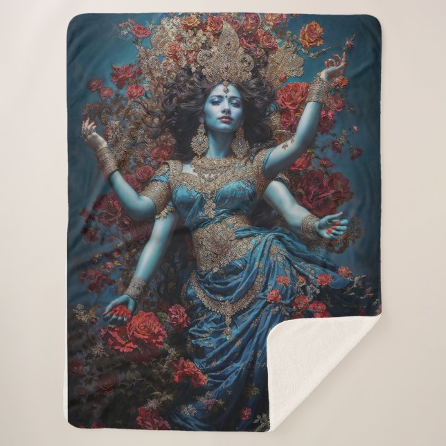 Cobertor Sherpa Radiance of Kali (Frente)