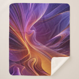 Cobertor Sherpa Radiant orange purple