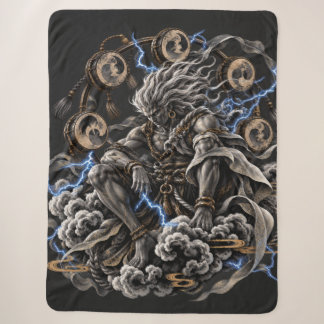 Cobertor Sherpa Raijin Azul