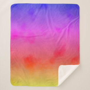 Cobertor Sherpa Rainbow Vapor