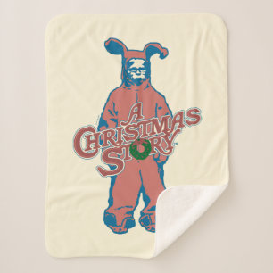 Cobertor Sherpa Ralphie Pesadelos Rosa