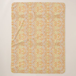 Cobertor Sherpa Ramo Dourado de William Morris (1834-1896)