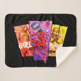 Cobertor Sherpa Raparigas Miraculosas | Energia de Menina