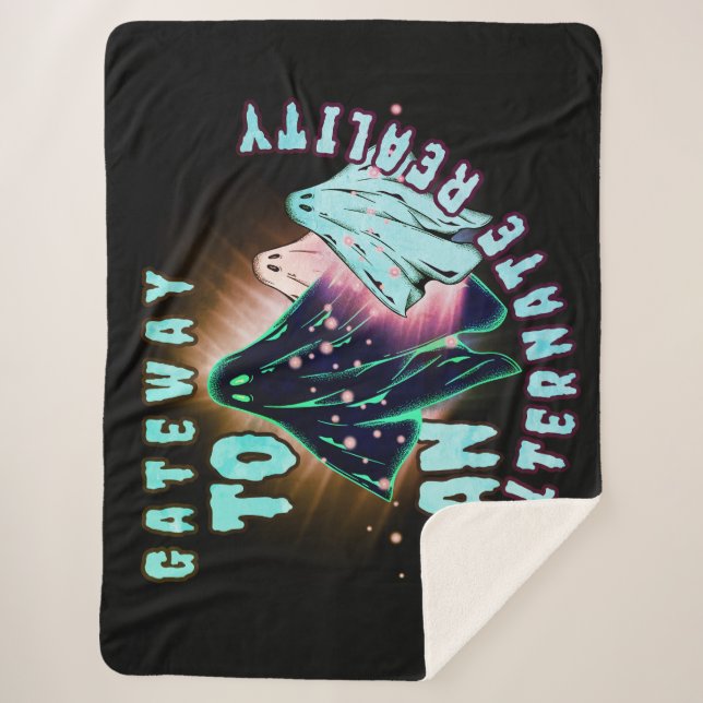 Cobertor Sherpa Realidade alternativa (Frente)