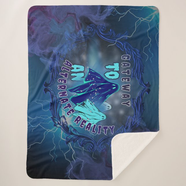 Cobertor Sherpa Realidade alternativa 2 (Frente)