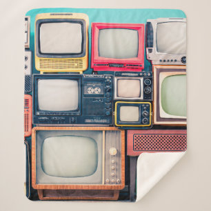 Cobertor Sherpa Receptores de TV retrorreflectores da faixa dos 60