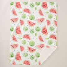 Red Green White Watermelons Birthday