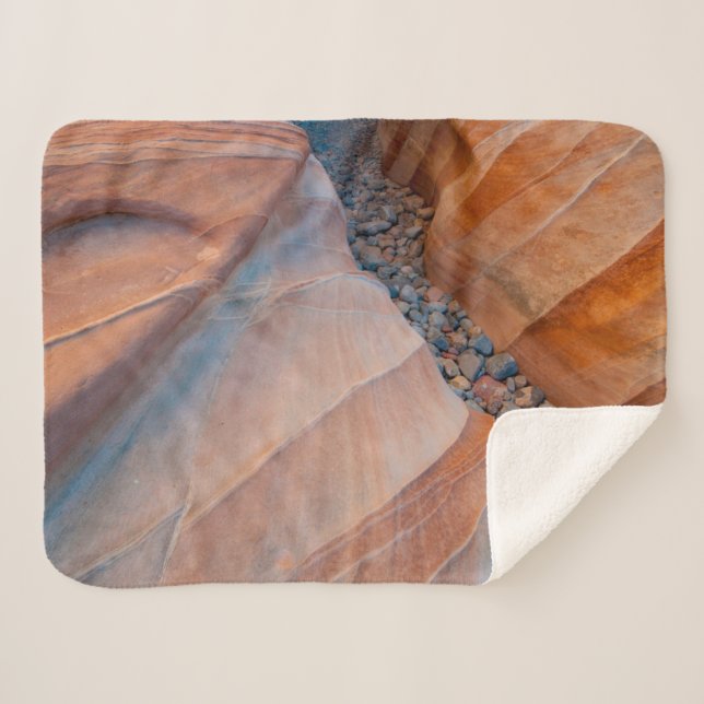 Cobertor Sherpa Red Rock Valley of Fire State Park Nevada (Frente (Horizontal))