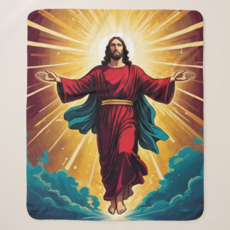 Cobertor Sherpa Ressurreição de Jesus Cristo 2