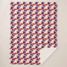 Retrato Gato - Arte Gráfica Negrito Laranja e Viol