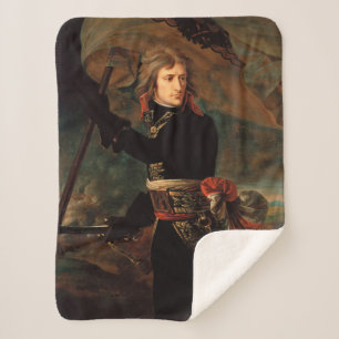 Cobertor Sherpa Reunião de Napoleão Bonaparte na Batalha de Arcole