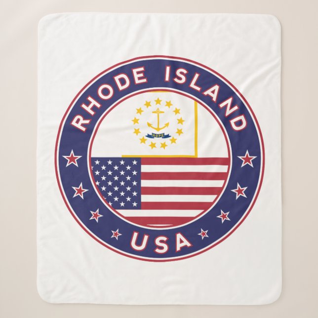 Cobertor Sherpa Rhode Island (Frente)