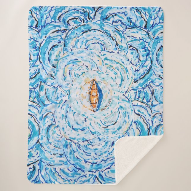 Cobertor Sherpa Ripes (Frente)