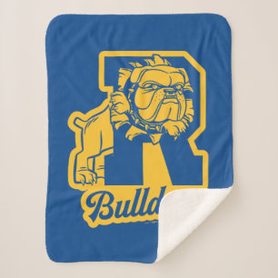 Cobertor Sherpa Riverdale Bulldog Letterman