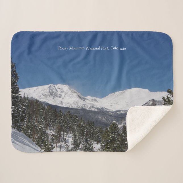 Cobertor Sherpa Rocky Mountain National Park 2 sherpa coberket (Frente (Horizontal))