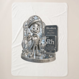 Cobertor Sherpa Ródio personagem da ATOMIVRA™