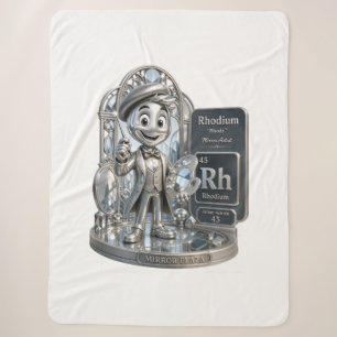 Cobertor Sherpa Ródio personagem da ATOMIVRA™