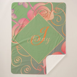 Cobertor Sherpa Rosa Românico Sherpa Blanket