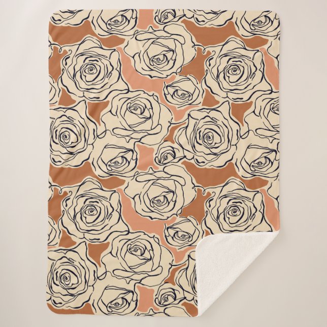 Cobertor Sherpa Rosa Sherpa Blanket (Frente)