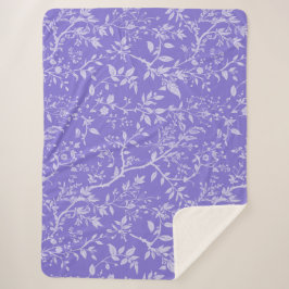 Cobertor Sherpa Roxo Arboretum Sherpa Blanket