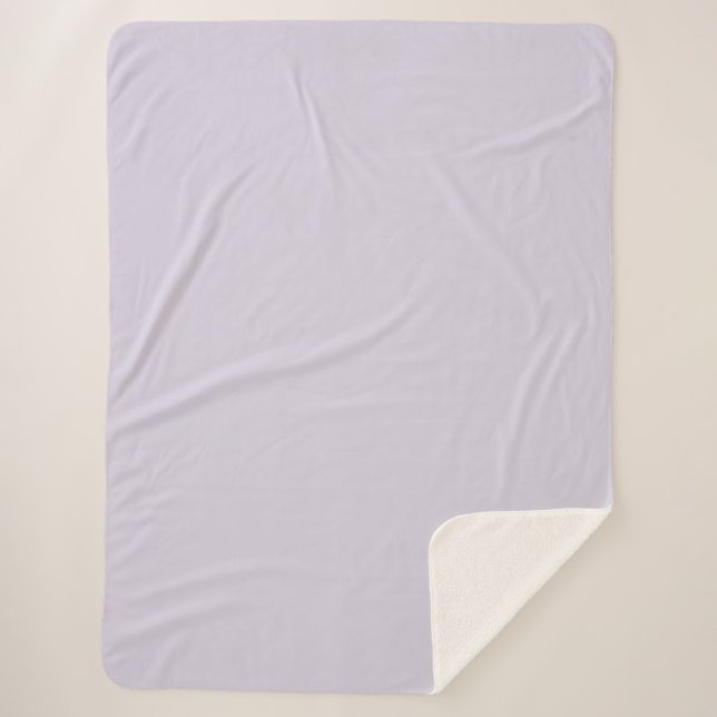 Cobertor Sherpa Roxo Lavanda   (Frente)
